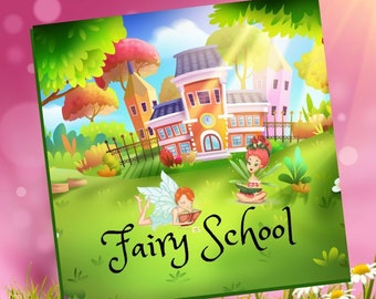 Fairy School book, Fairy Book, Fairy Activities, Fairy Gift