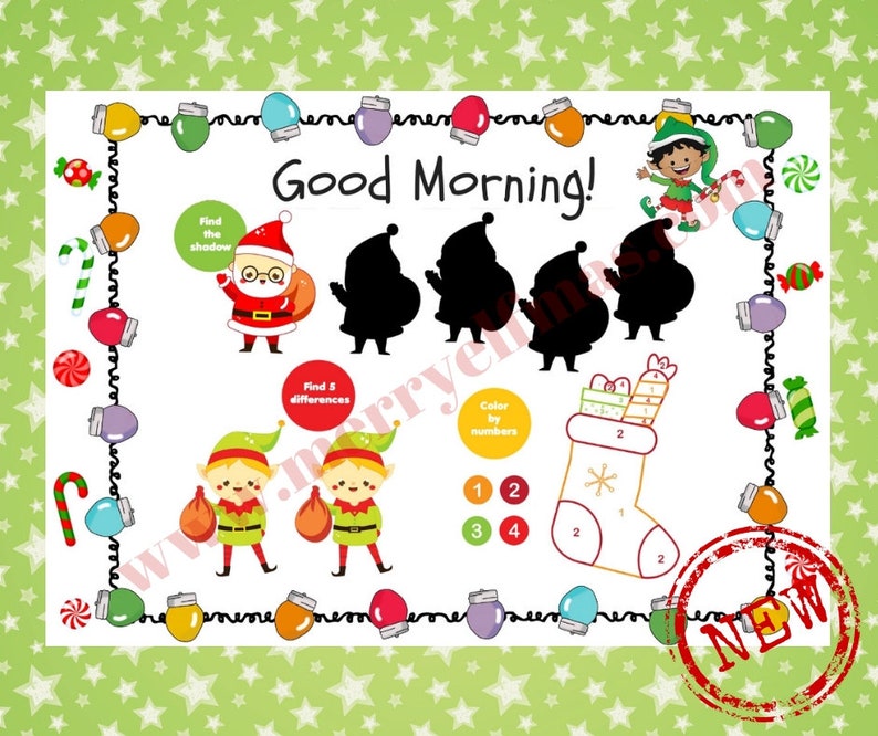 North Pole Breakfast Printables NPB Elf Printables Elf | Etsy