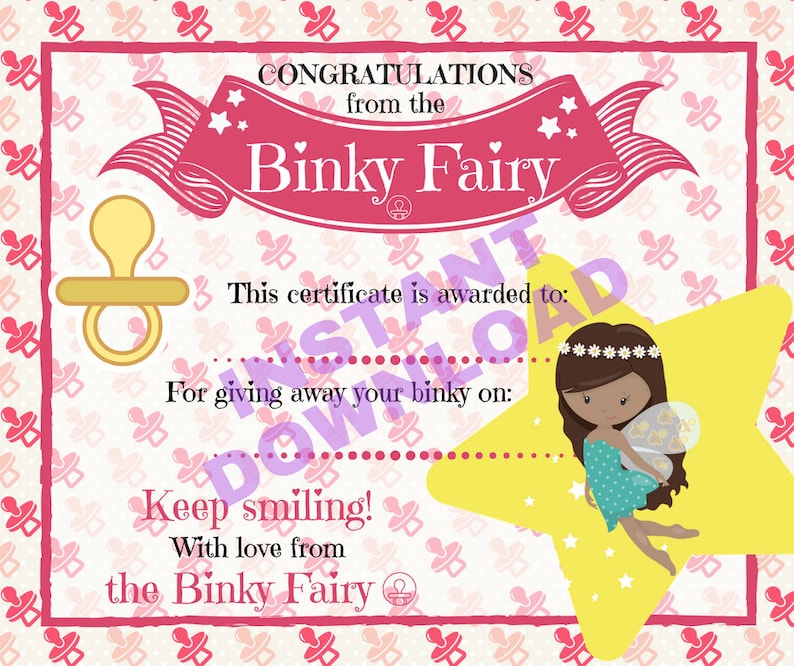 binky-fairy-certificate-etsy-uk