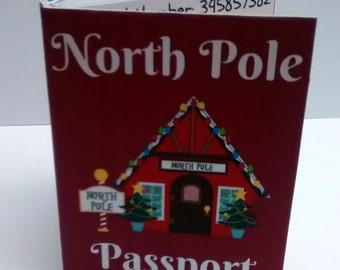 Christmas Elf Passport, Printable Elf Passport, Elf Printable