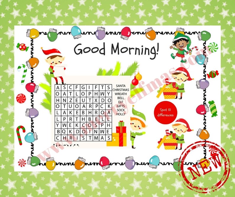 North Pole Breakfast Printables NPB Elf Printables Elf | Etsy