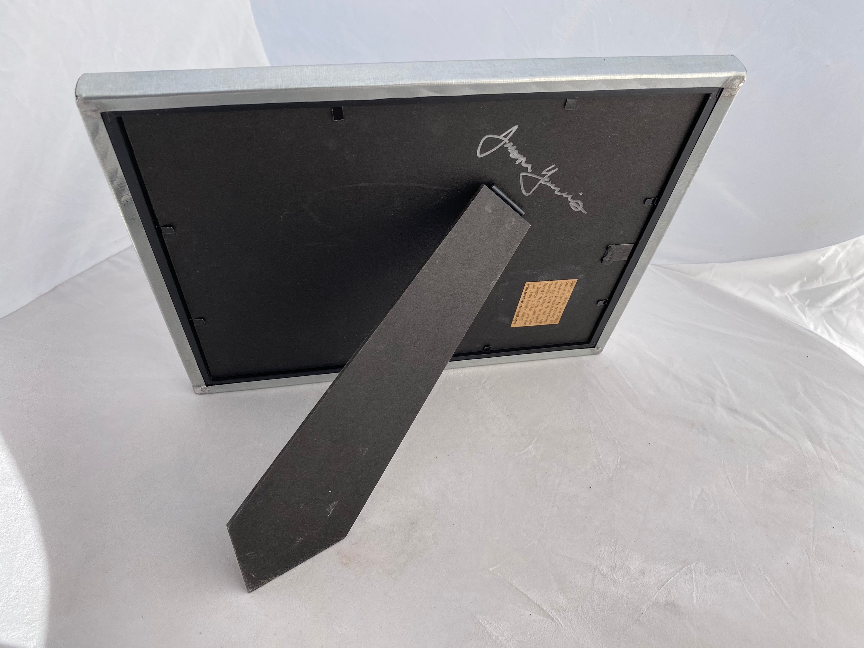 8x10 Handcrafted Tin Picture Frame Perfect for a 10th Wedding Etsy