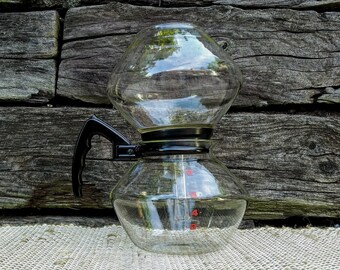 1940's GE Pyrex Vacuum Coffee Maker // Percolator