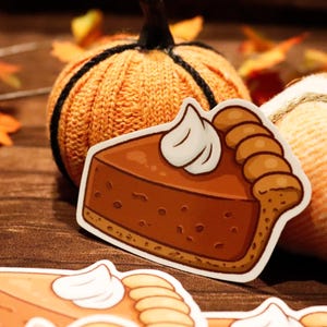 Pumpkin Pie Stickers