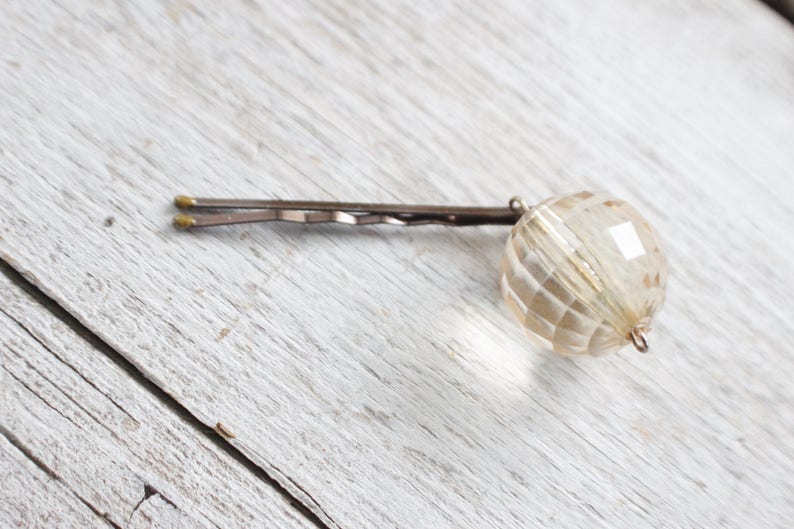 bling wedding Hairpin gem Hair Pin steampunk jewelry glam Bobby Pin steampunk gift hair pin glam girl hair pin