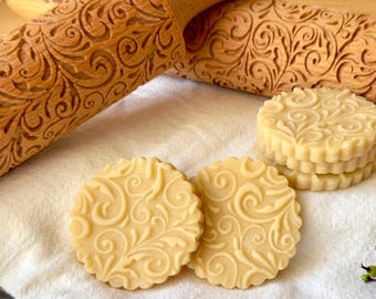 Floral Fun Embossed Rolling Pin RPL-03