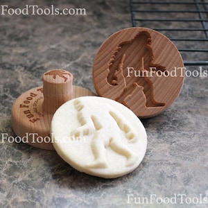 Sasquatch 2.5 inch Wood Cookie Stamp Mold CS-103