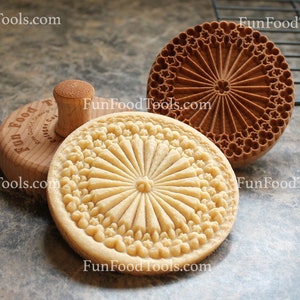 Strasbourg Cathedral 3 inch Large Wood Cookie Stamp Mold CS8-013