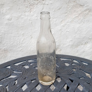 Manayunk PA Glass Bottle, Vintage Beer Soda Bottle, Chas. A. Schlotterer image 1