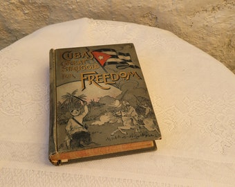 Great Struggle For Freedom, Antique 1898 History Book