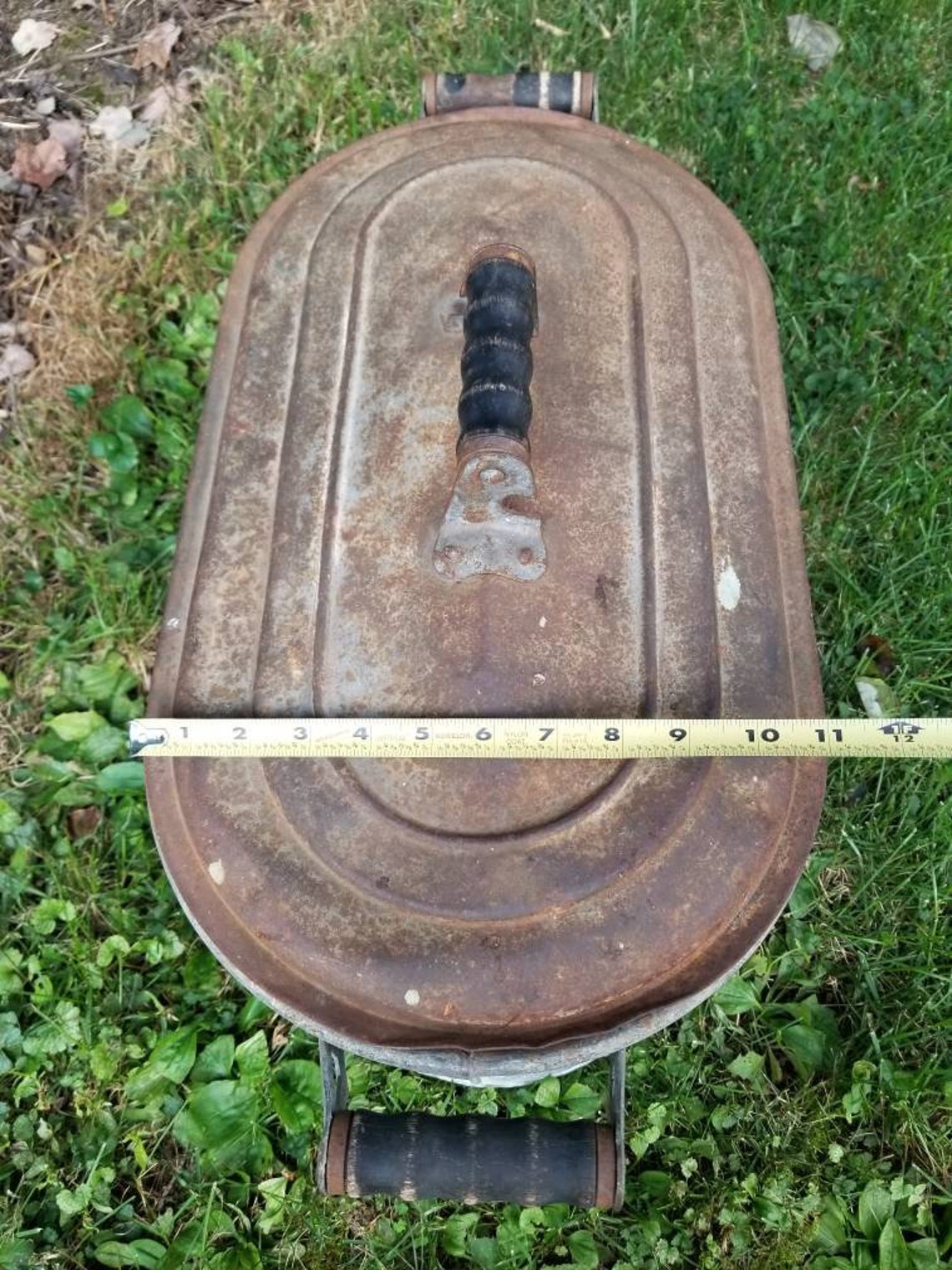Antique Galvanized Boiler Tub with Lid Vintage Wash Tub Etsy