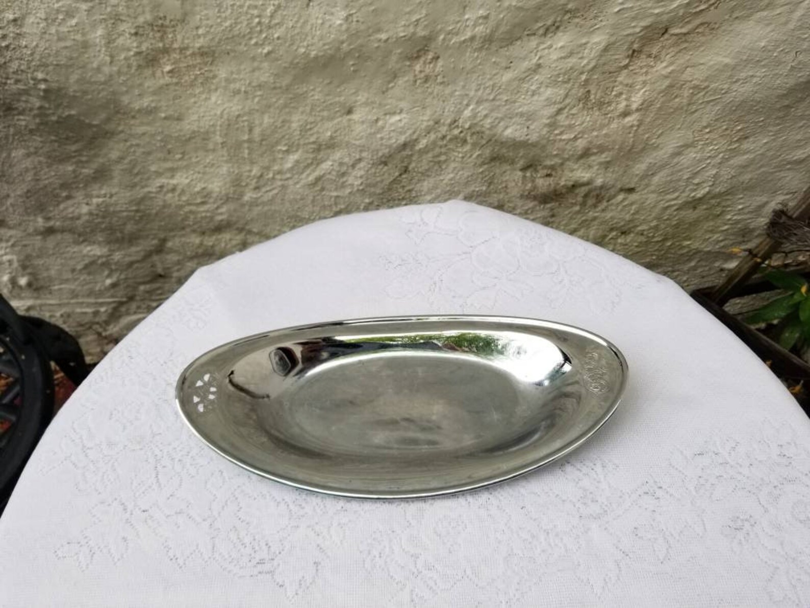 Farberware Serving Tray Pickle Relish Dish Chrome Colored Etsy