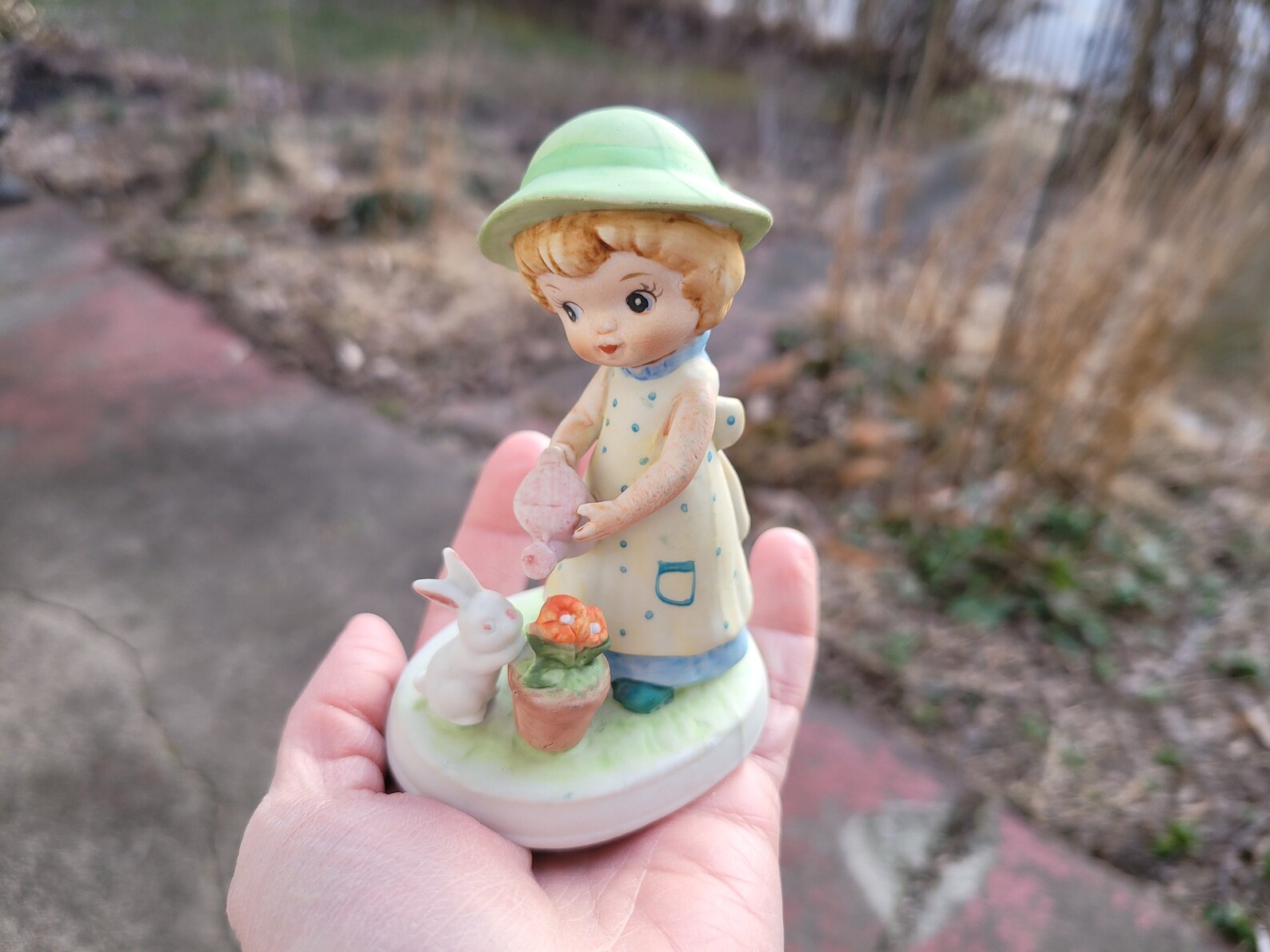 Lefton china jungen und mädchen aus figur