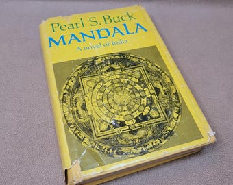 Mandala A Novel of India, Pearl S. Buck, Vintage Hardback Book 1970 John Day Co.