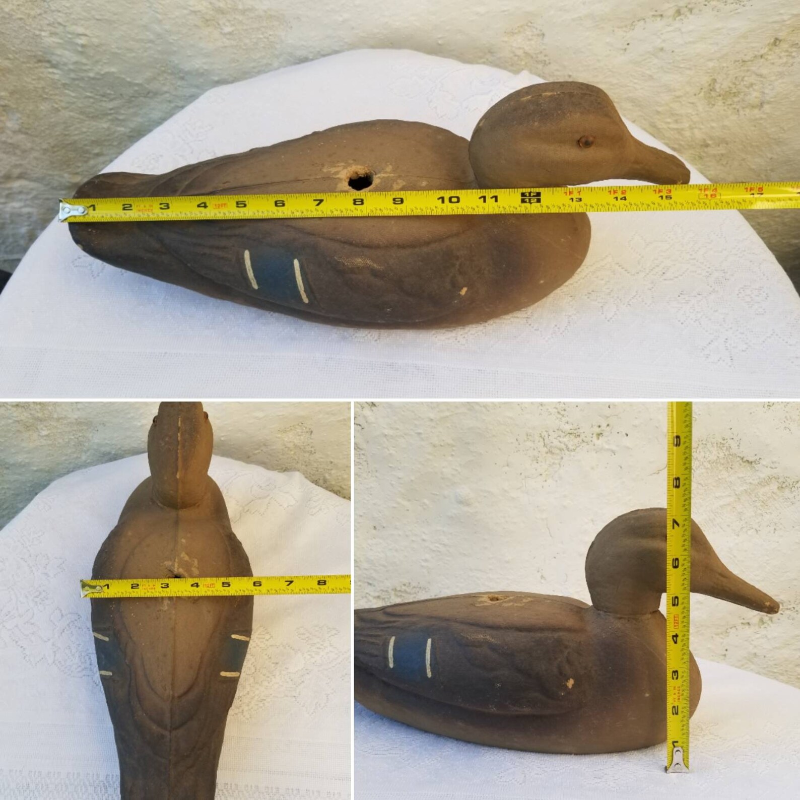 Animal Trap Co. Duck Decoy Victor Verilite Paper Mache Duck Etsy