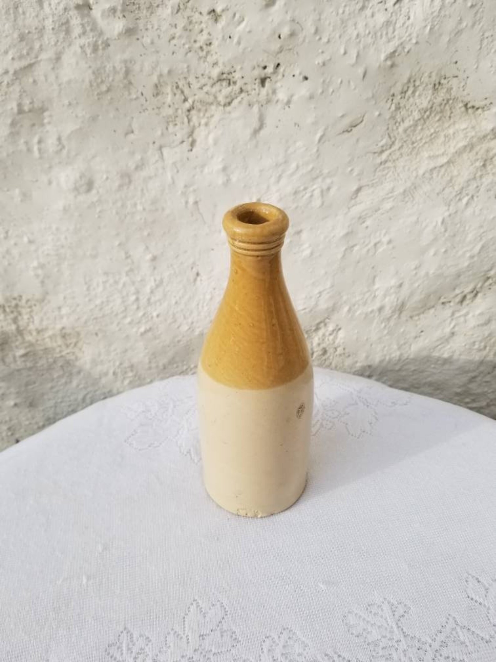 Antique Stoneware Beer Bottle Jug Ginger Bottle Ale Stamped Etsy