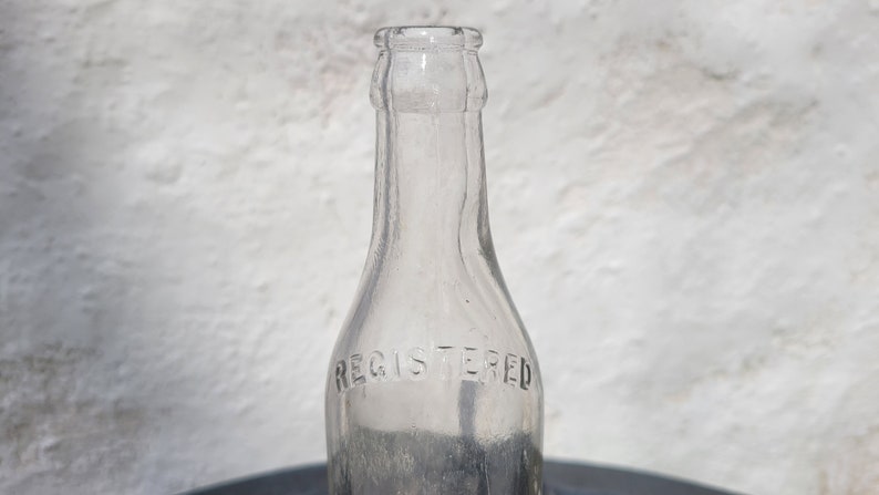 Manayunk PA Glass Bottle, Vintage Beer Soda Bottle, Chas. A. Schlotterer image 9