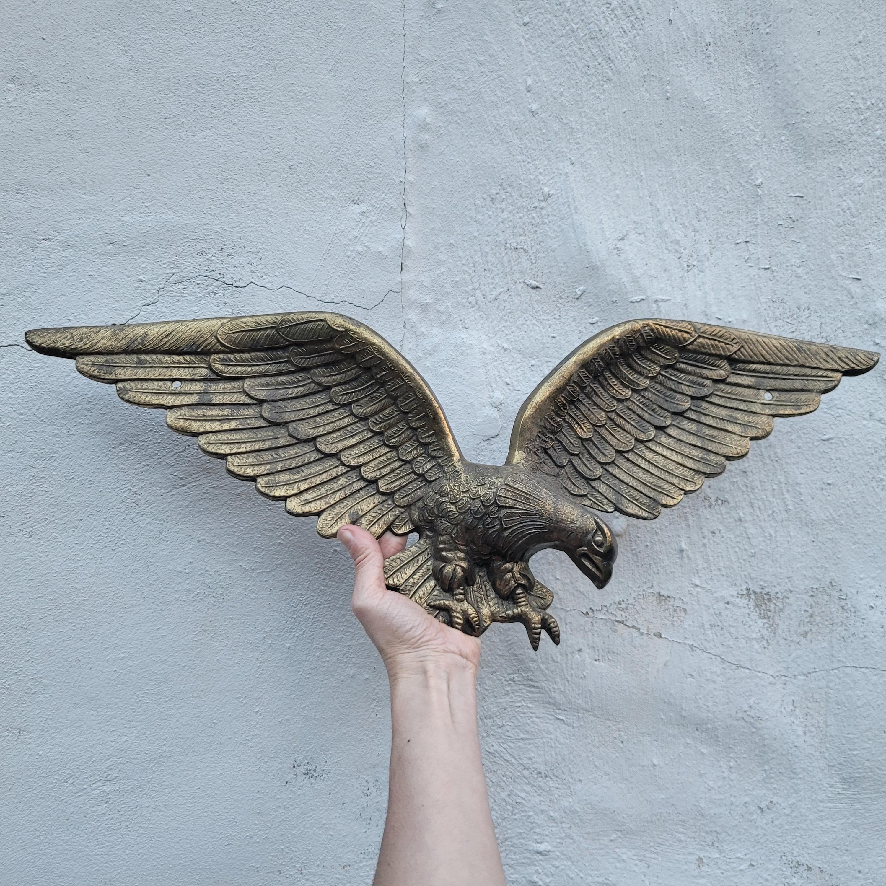 Brass Federal Eagle - Etsy