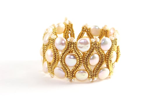 Biwa Breeze Bracelet Pattern Instant Download