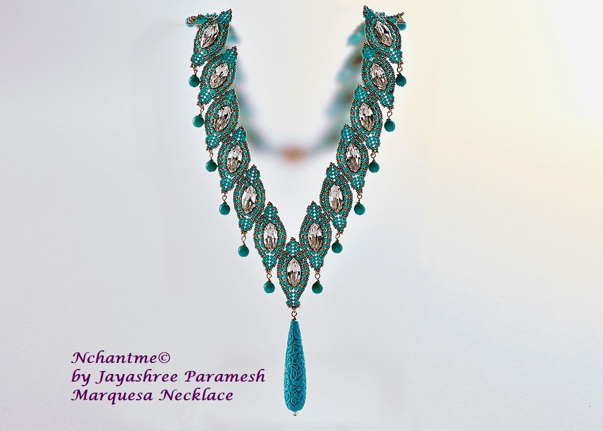 Marquesa Necklace Tutorial Instant Download