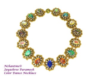 Color Dance Necklace Tutorial Download
