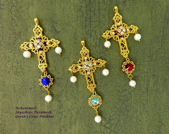 Queen's Cross Pendant
