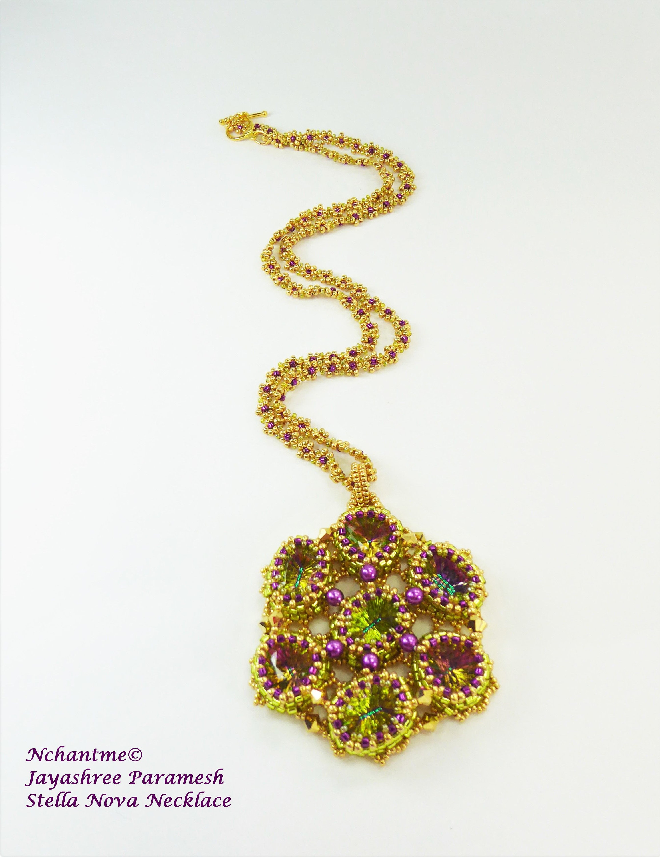 Stella Nova Necklace Tutorial Instant Download