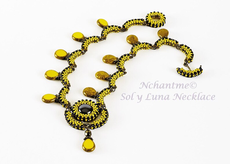 Sol y Luna Necklace Tutorial Instant Download Etsy