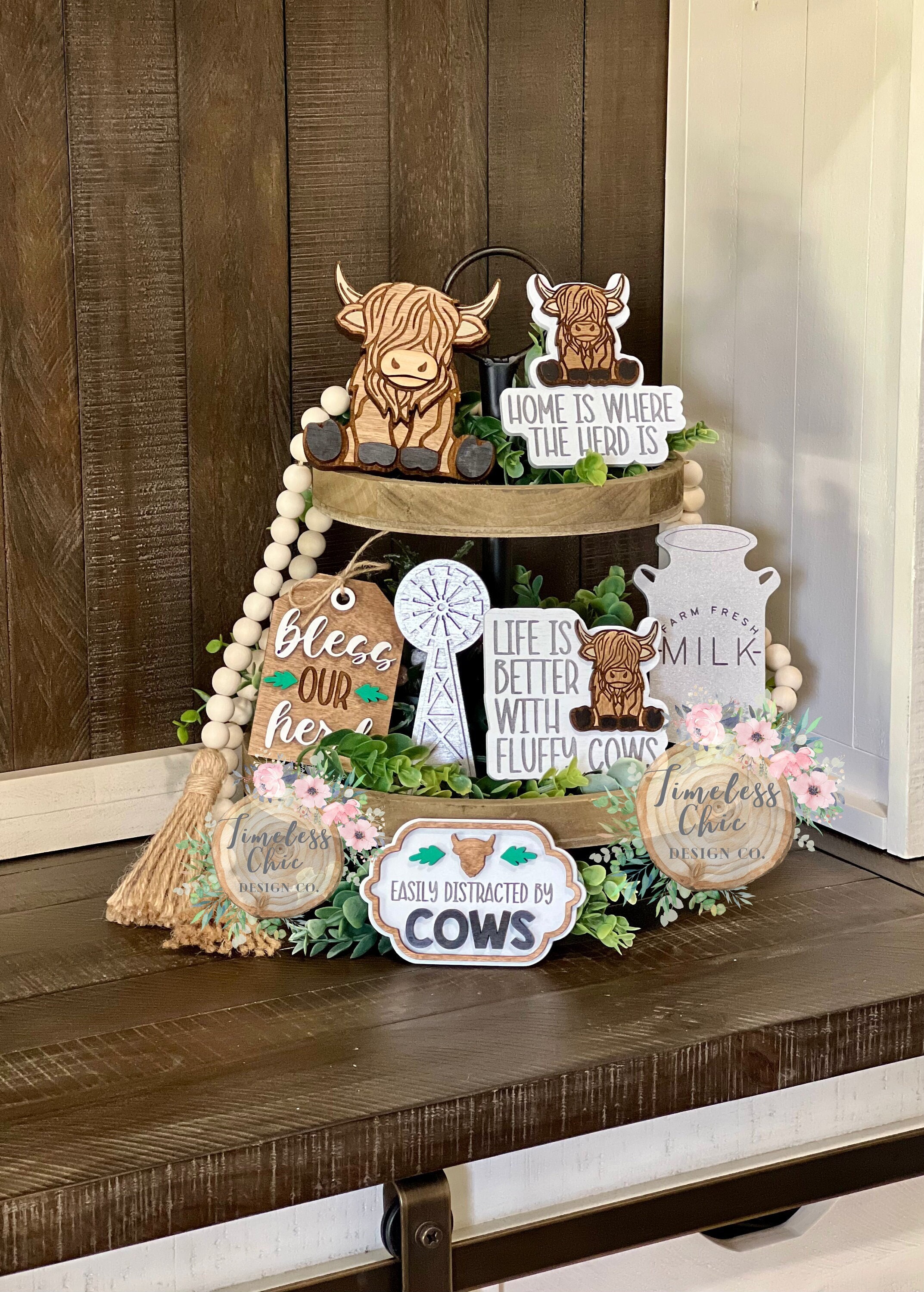 Cow Decor Etsy