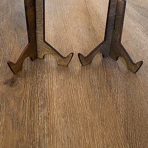 2 Mini Tiered Tray Easel Stands