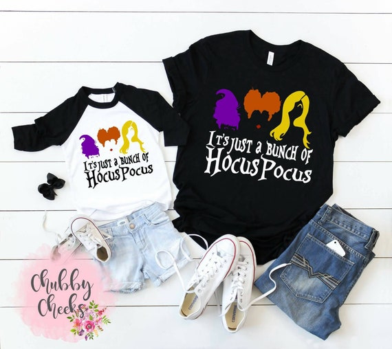 Hocus Pocus Baby Gift Set with Baby T-Shirt /& Mothers T-Shirt