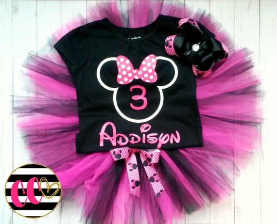 minnie mouse 3rd birthday outfit