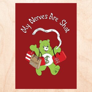 Mis nervios están disparados - Funny Holiday Card - Nostalgic Holiday Card