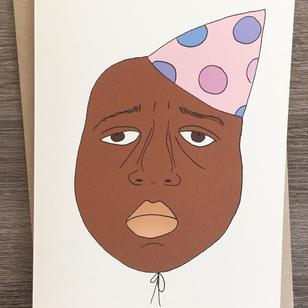 Birthdays = Worst Days - Funny Birthday Card - Hip Hop Card - Rapper Card - Pop Culture Cards