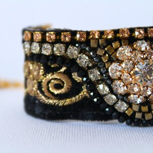 Beaded cuff bracelet hot sale