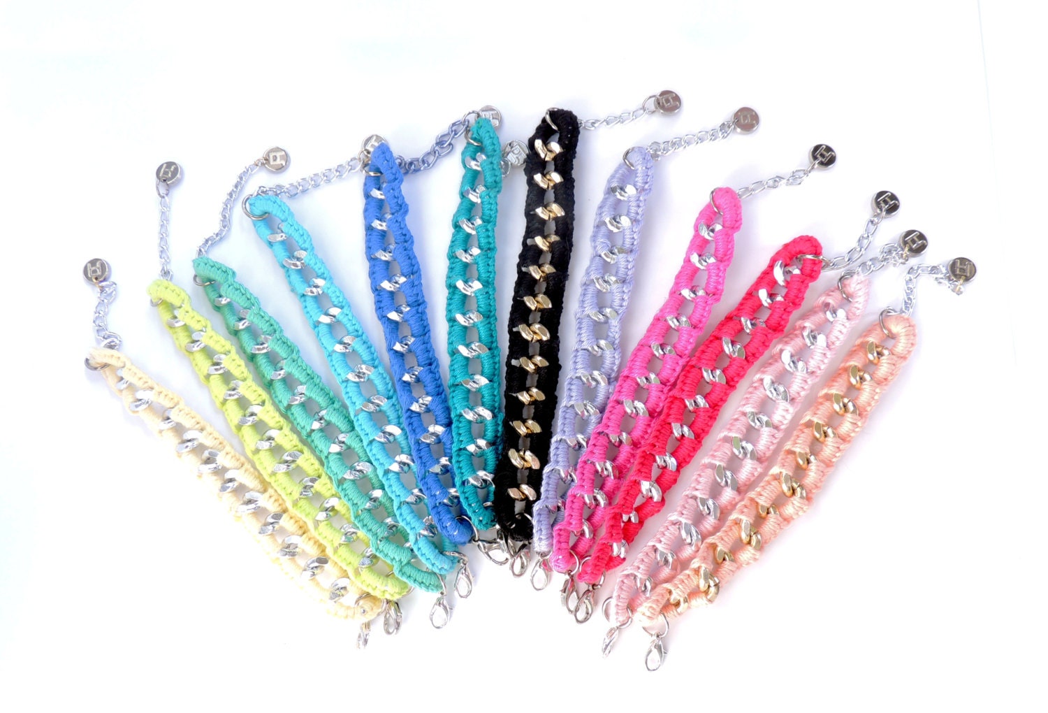 Woven Bracelet Best Selling Items Crochet Chain Bracelet Arm Candy