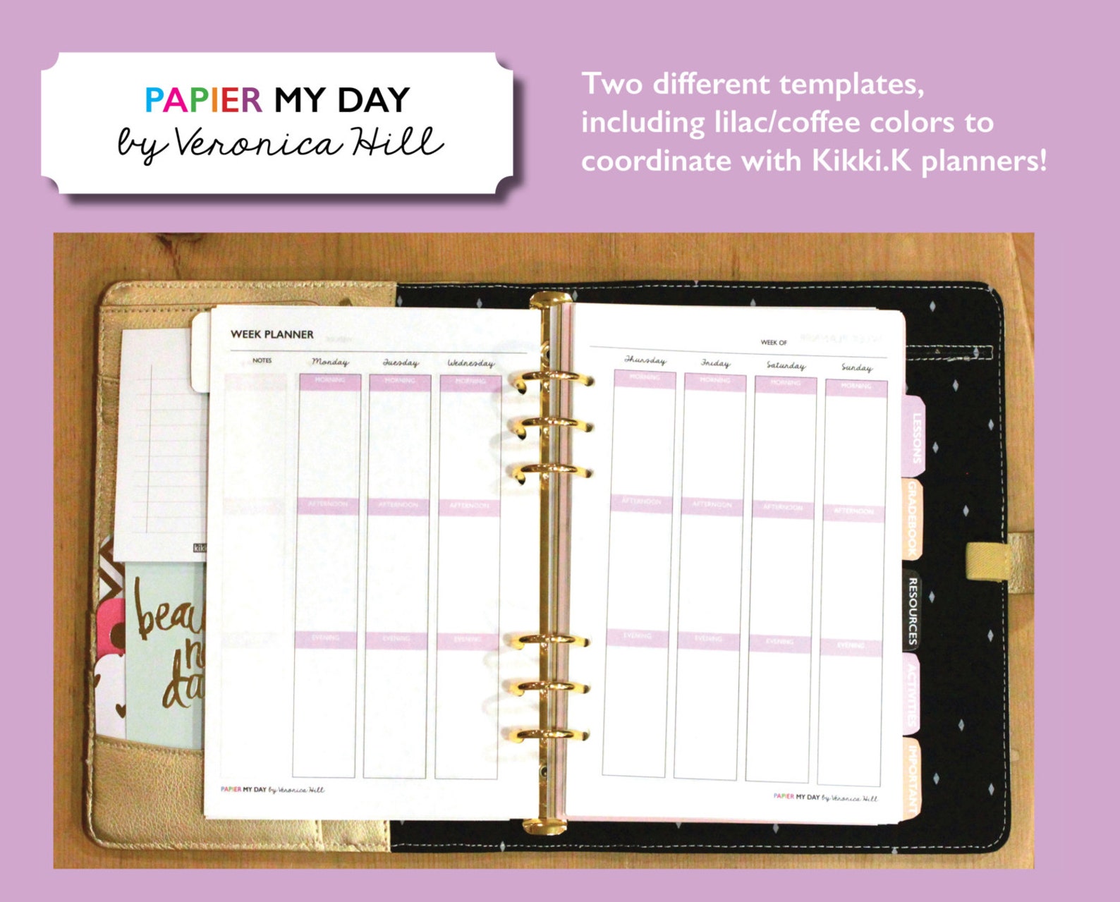 A5 Filofax Student Planner Kit School Schedule Exam and Etsy