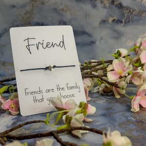 Friend Bracelet, Wish bracelet, Charm bracelet, Gift for Friends, Friend Gift, Christmas Gift,