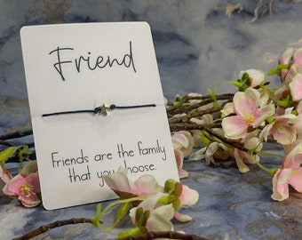 Friend Bracelet, Wish bracelet, Charm bracelet, Gift for Friends, Friend Gift, Christmas Gift,