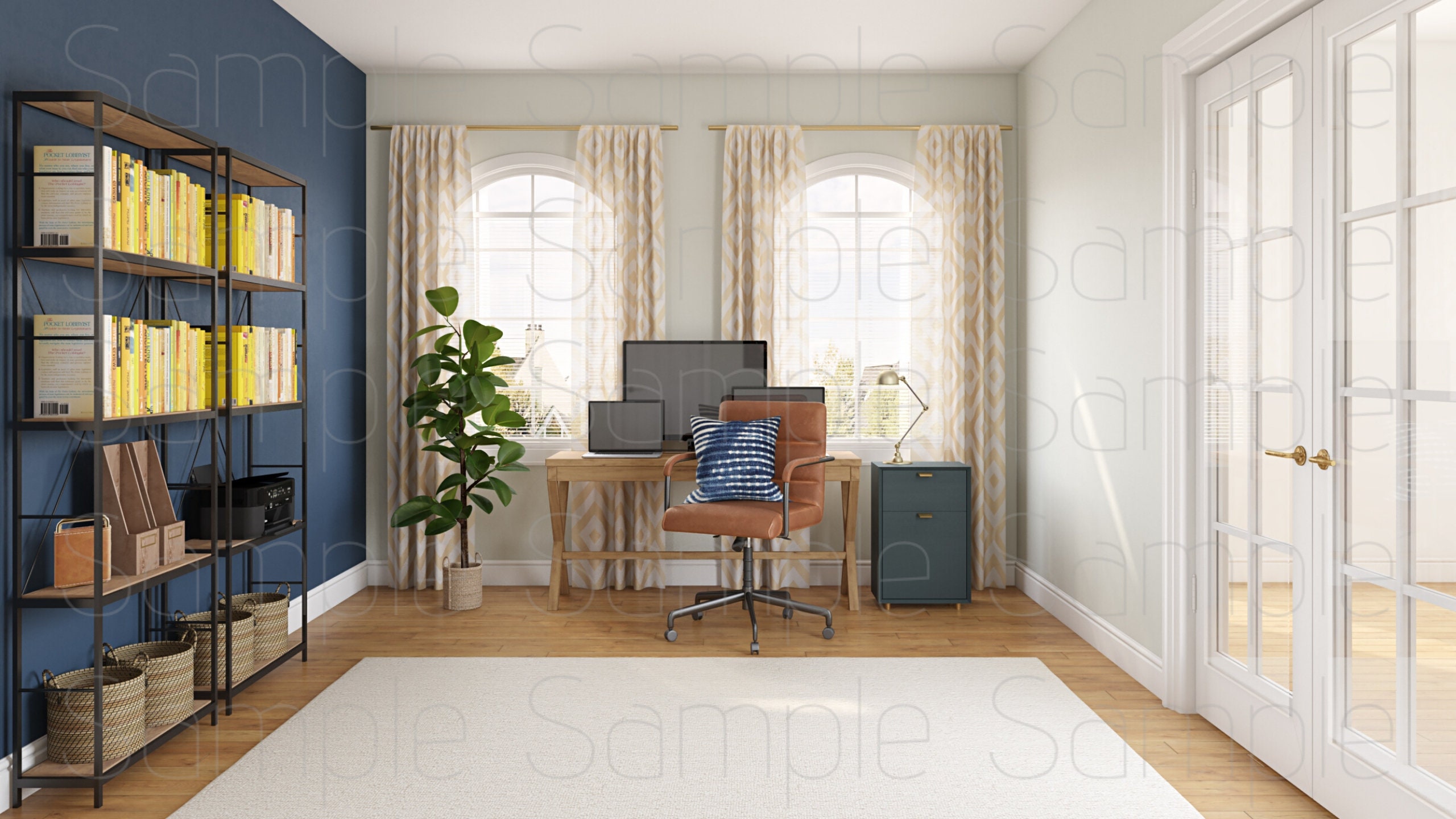 Zoom Virtual Backgrounds Backdrop Home Office Background Microsoft ...