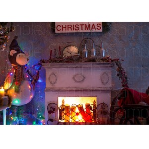 Virtuelles Studio Büro Zoom Weihnachten Hintergründe mit | Etsy