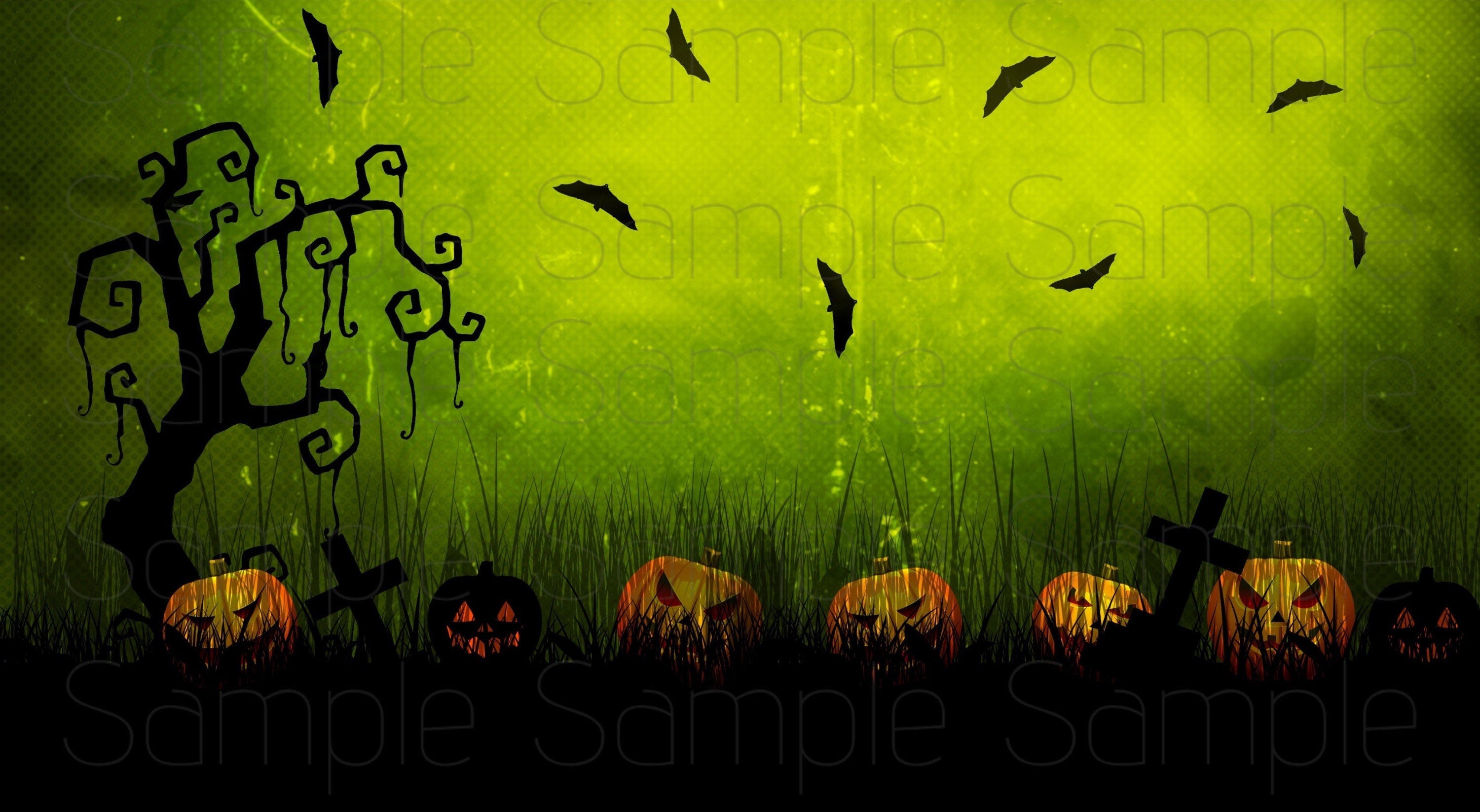 Zoom Background for Halloween Etsy