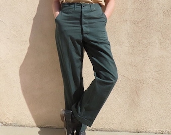 Vintage 50s 60s Boy Scouts Uniform Pants 1950 1960 BSA 27 Waist