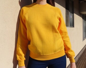 mustard sweatshirt womens