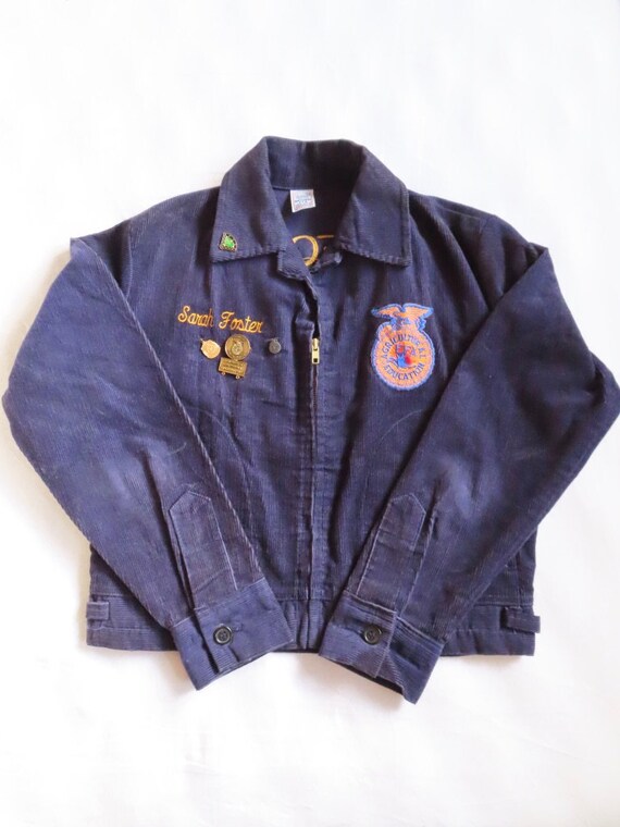 1970s FFA Jacket Future Farmers of America Logo California Name