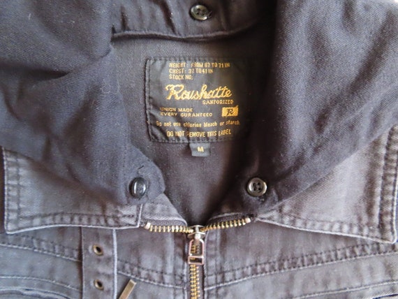 1990s Jean Jacket Gray Roushatte Union Made Sanfo… - image 10