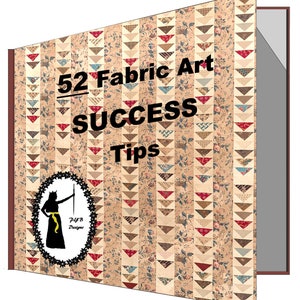 52 Fabric Art Success Tipps/ WAIT! Klicken Sie noch nicht auf ""In den Warenkorb"" / Ich möchte, dass Sie diese unschätzbare Ressource KOSTENLOS haben!"