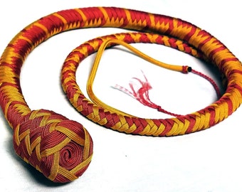 Nylon Snake Whips, Custom Split Pattern, 12 Plait, 13 Farboptionen, BB Core, Vegan Option