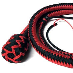 Harlequin Pattern Snakewhips, Nylon, 12 Plait, 12 Color Options, BB Core, Vegan Option