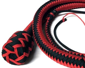 Harlekin Muster Snakewhips, Nylon, 12 fädig, 12 Farbvarianten, BB Core, Vegan Option